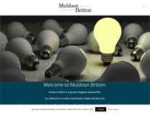 Tablet Screenshot of muldoonbritton.com